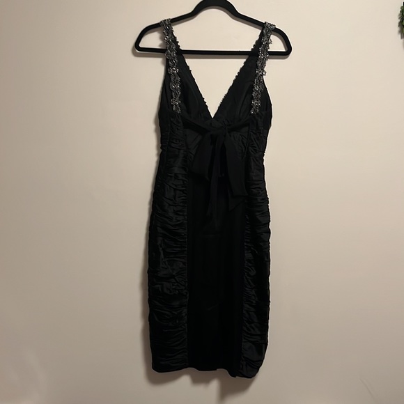 Dina Barel Silk and Beaded Gown - Picture 3 of 4